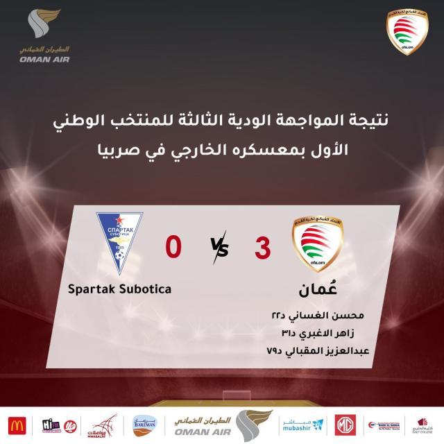 K1体育官方-阿曼队3比0取胜塞尔维亚球队 热身豪取三连胜